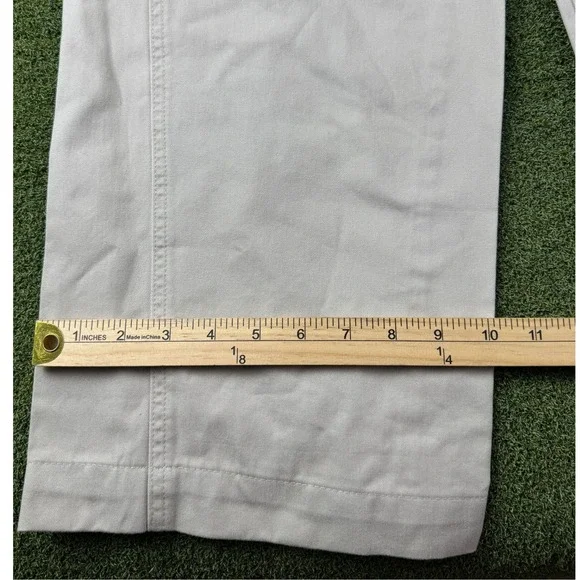 Vintage 1999 Warner Bros Tweety Bird Overalls Tan Wide Leg Carpenter Womens S - Picture 12 of 14